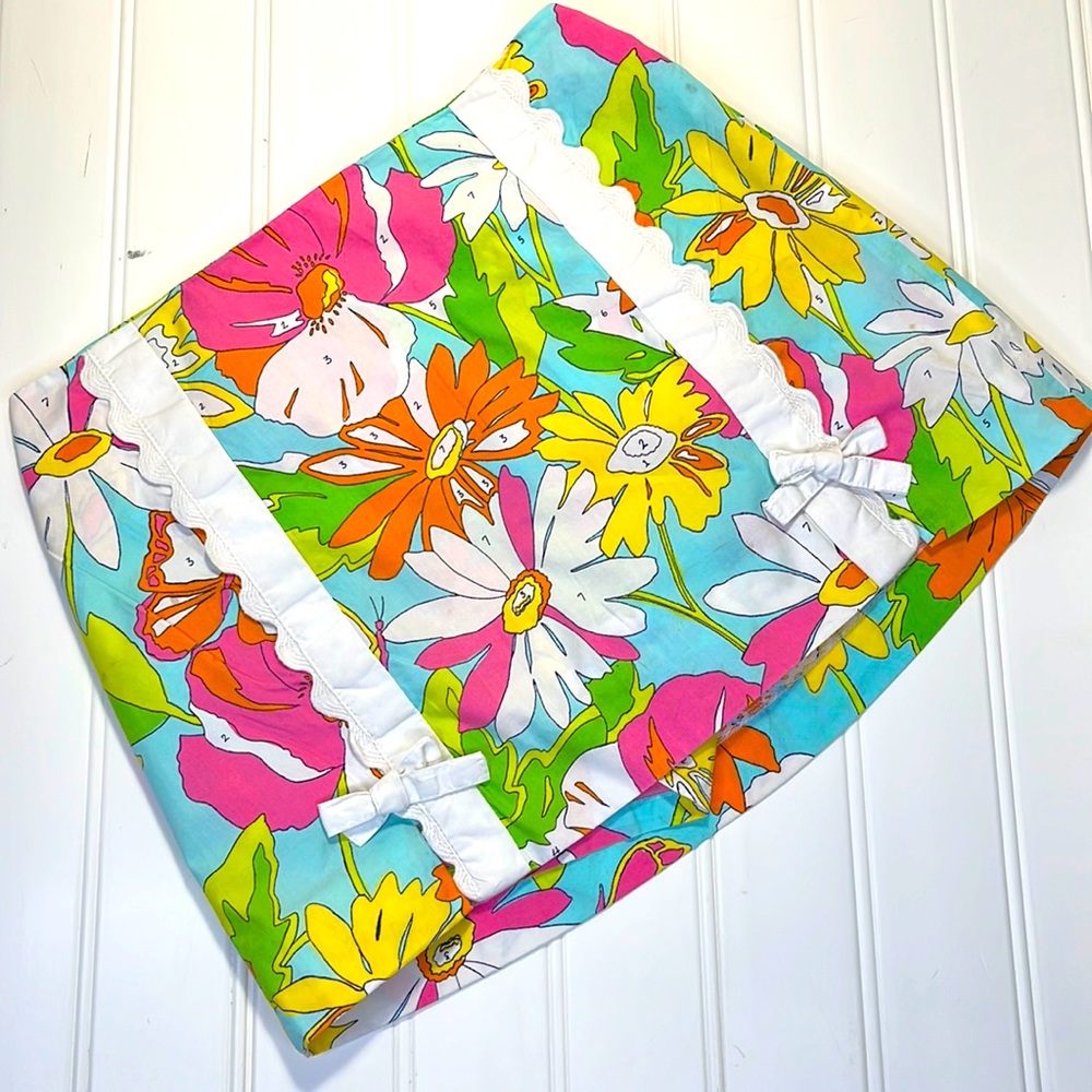 Lilly Pulitzer Tropical Floral Skort Paint By Number Size 10